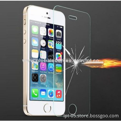 0.3MM Ultra Thin Tempered Glass Screen Protector for iPhone 5/5C/5S, OEM/ODM Welcomed